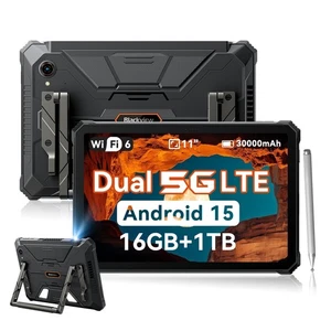 Blackview Active 12 Pro Shockproof Projector Tablet 11''48GB+1TB 30000mA 5G AI - Picture 1 of 21