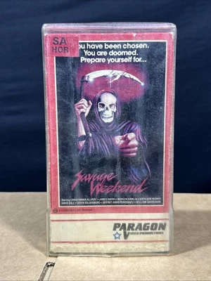 Savage Weekend Ex-Rental BETA Tape Video Horror - Image 1 of 4