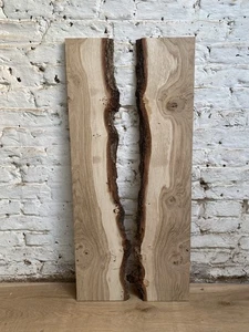 Waney Edge Live Edge Oak Burr Boards Planks Slabs River Table - Picture 1 of 10