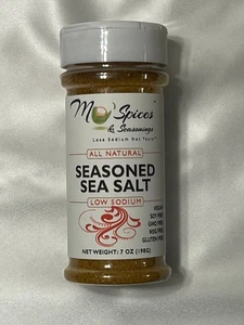Mo' Gewürze und Gewürze Gewürztes Meersalz 7oz Natriumarm - Bild 1 von 3