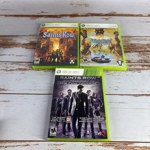 Saints Row 1, 2 & The Third (Xbox 360) — Juego completo — Probado — Auténtico - Imagen 1 de 13