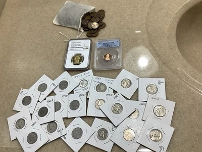 Lot Of*Retired Coin Dealer, Old Stock* Silver, NGC, ANACS, Starter Collection - Image 1 of 4