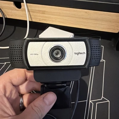 Logitech C930e Business Webcam with Wide Angle Lens, 1080p with Privacy Shutter - Image 1 of 3