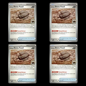 4x Antique Dome Fossil Lot 152.0 Cards Playset Play Set Deck Building Common TCG - Picture 1 of 7