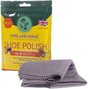 Wipe and Shine Schuhputztuch, Schnellpoliertuch für Schuhe und Stiefel,... - Bild 1 von 6