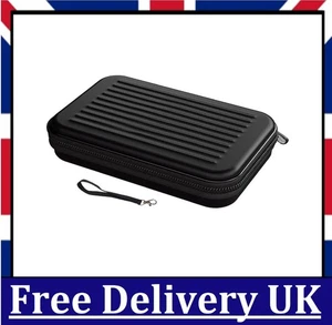 XL Darts Case 6 Dart Wallet Holds 2 Darts Sets Blue Black Tool Women Men Gift UK - Picture 1 of 8