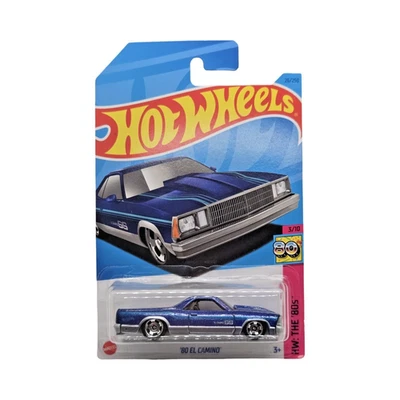 Hot Wheels '80 El Camino #26 2023 Metalflake azul marino Foto 1 de 2