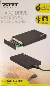 port connect boîtier pour disque dur hdd ssd 2,5 pouces usb 3.0 - Photo 1/3