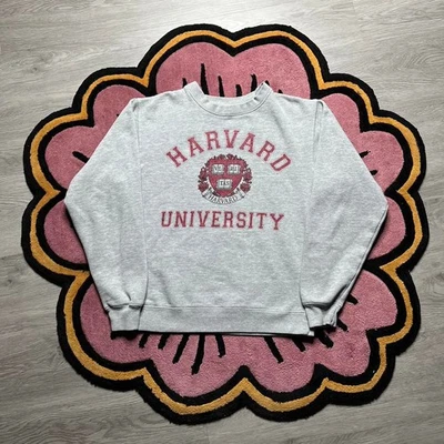 Sudadera con logotipo gráfico de la Universidad de Harvard NCAA talla mediana grande Foto 1 de 4