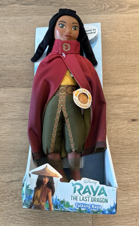 Disney Raya and The Last Dragon Talking Raya 14-inch Plush 2021 Toy