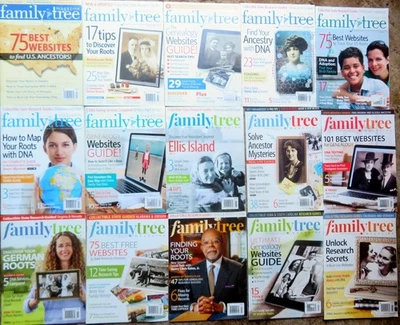 FAMILY TREE Magazine - Fifteen (15) Issues from 2016-2019 - Lot #2 - Image 1 of 4