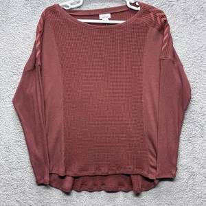 Ariat Damen Everyday Langarm Oberteil Shirt Pullover 2XL Cherry Mahogany - Bild 1 von 9