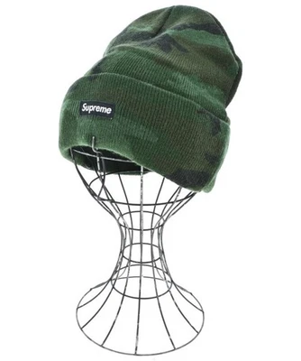 Supreme Knit Caps/Beanies Green(Camouflage) 2200620409681 - Image 1 of 3