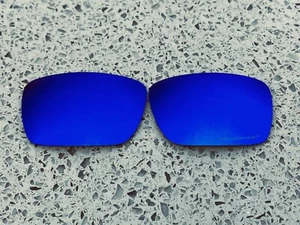 Geätzt Polarisiert Meeresblau Spiegelglas Für Oakley Quadratisch Draht Ll (2014) - Bild 1 von 4