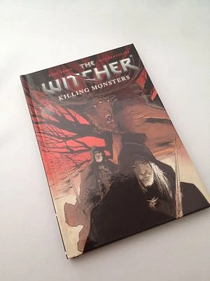 WITCHER : KILLING MONSTERS Rare HC Ashcan Tobin Bertolini English Mini 5" x 7"