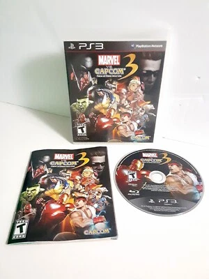 Marvel vs Capcom 3 Fate of Two Worlds Playstation 3 PS3 Complete CIB Game 2011 - Image 1 of 4