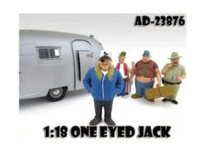 ONE EYED JACK "TRAILER PARK" FIGURE FOR 1:18 SCALE MODELS AMERICAN DIORAMA 23876 - Picture 1 of 1