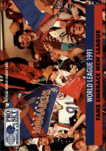 1991 Pro Set WLAF 150 #2 Mike Lynn PRES