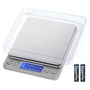 Escala Digital 3000g x 0.1g Joyería Oro Plata Moneda Gramo Bolsillo Tamaño Hierba Grano - Imagen 1 de 15