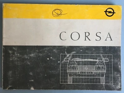 Libretto uso e manutenzione - OPEL CORSA - 1987 Italiano  - Immagine 1 di 4