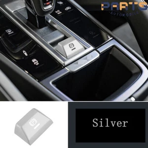OE Silver Parking Brake Button Switch Trim Cover for Porsche 17-21 Panamera - Picture 1 of 3