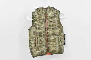 Youth Boy's iXtreme Winter Jacket Vest, Olive Camoflauge, Size 6 - Picture 1 of 5