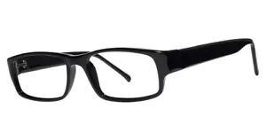 MODERNI OCCHIALI IN PLASTICA UNISEX OTTICA CLOUT 53-16-145 NERI CON CUSTODIA MORBIDA - Foto 1 di 1