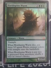 Worldspine Wurm NM Foil - Return to Ravnica MTG
