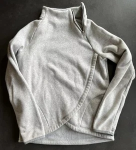 Athleta Sweatshirt Girls XL (14) Athleta Girl Cozy Karma Wrap Fleece - Picture 1 of 3