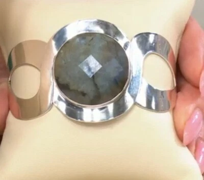 Brazalete de labradorita de plata esterlina Jay King Gallery Collection - Nuevo con etiquetas - $269,7 Foto 1 de 4
