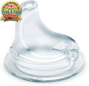 NUK First Choice Learner Cup Silicone Replacement Non-Spill Spout 6mths Pack of1 - Picture 1 of 6