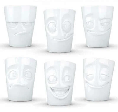 Tassen mugs, grumpy, baffled, cheery, impish, tasty, joking ,handles 58 products - Image 1 of 3