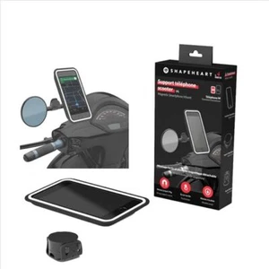 SOPORTE SMARTPHONE MAGNÉTICA SHAPEHEART XL (9,2 X 16,8 ) SCOOTER RETROVISOR - Imagen 1 de 8