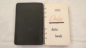 1953 Dodge Salesman's DATA BOOK Meadowbrook Coronet - Picture 1 of 7