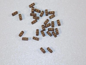 1800 house bricks (with holes) 00 gauge 1:76 individual detail building bricks - Foto 1 di 3