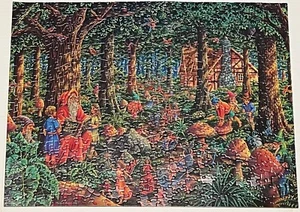 Vintage 1985 Eaton Treasure Collection Wonder World Jigsaw Puzzle, EUC - Picture 1 of 5