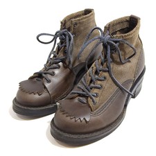 WESCO 100th anniversary Leather Suede Boots Men's Brown 25cm