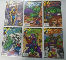 Captain Marvel run #1-10 + Variant 8.0 VF (1999-2000 4th Series)