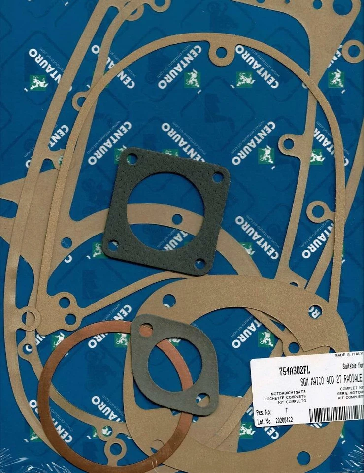 Juego completo de juntas de motor radial Maico 400 MX 754A302FL Foto 1 de 1