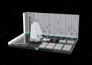 Modubrix Mocs Building Blocks Death Star II Hangar 272 Sets Bricks Toys 6016 Pcs - Picture 1 of 7