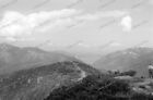 Negativ Garmisch Partenkirchen Gebaude Architektur Berge Panorama 1952 19