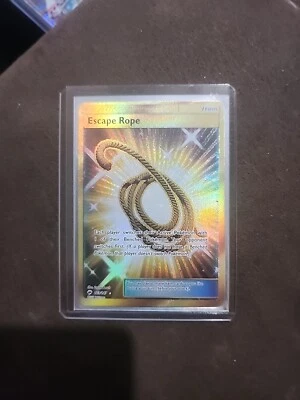 Escape Rope 163/147 - Pokémon Burning Shadows Sun & Moon Secret Rare LP 🃏 - Image 1 of 2