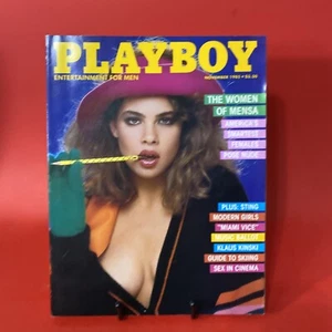 Vintage PLAYBOY Magazine The Women of Mensa November 1985 Centerfold Miami Vice - Picture 1 of 11