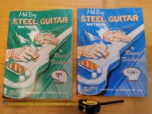 Vintage Mel Bay Steel Guitar Method Books Vol. 1 & Vol . 2 from 1968 & 1969