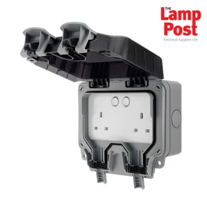 BG Smart WP22/HC 13A Weatherproof Double Switched Power Socket Home App Control - Picture 1 of 2
