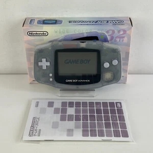 Nintendo Game Boy Advance Milky Blue AGB-001 Console NTSC-J - Imagen 1 de 9
