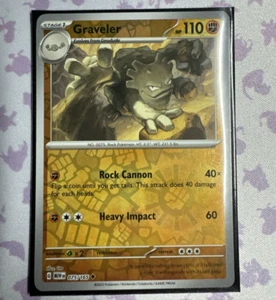 Pokemon 151 - Graveler 075/165 Reverse Holo Card Mint - Bild 1 von 1