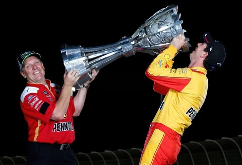 Joey Logano #22 Shell Penzoil NASCAR 2018 Champion 13x19 Gloss Photo Print 4H27 Cover