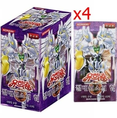YUGIOH Cards "Elemental energy" Booster Box EEN-KR Korean Ver x4 - Image 1 of 3