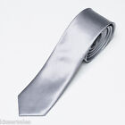 Business Cravate 5 CM Étroit Slim Cravate - En Divers Uni - Couleurs Nœud